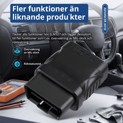AutoScanix Pro™ - Bilens felkoder direkt i mobilen