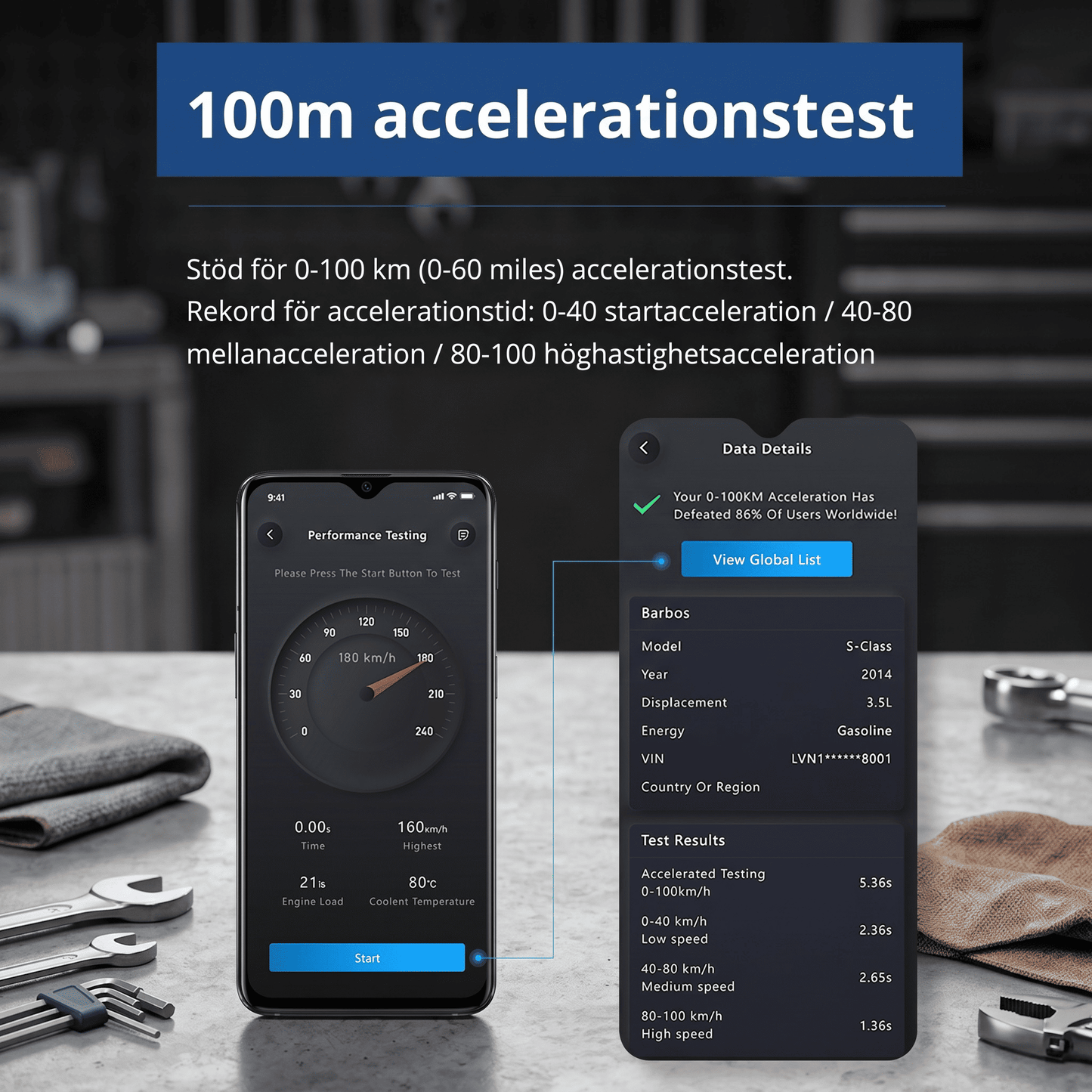 AutoScanix Pro™ - Bilens felkoder direkt i mobilen